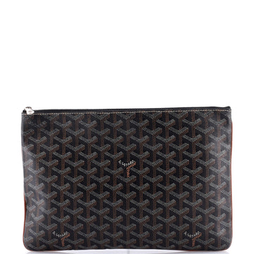 Goyard Senat Zip Pouch Coated Canvas MM