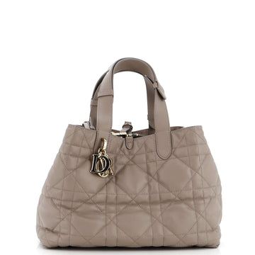 Christian Dior Toujours Tote Bag Macrocannage Quilt Calfskin Medium