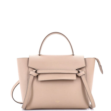 Celine Belt Bag Textured Leather Micro