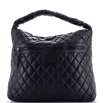 Chanel Coco Cocoon Hobo Quilted Nylon Large