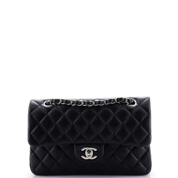 Chanel Classic Double Flap Bag Quilted Lambskin Small