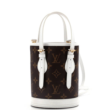 Louis Vuitton Bucket Bag LV Match Monogram Canvas Nano