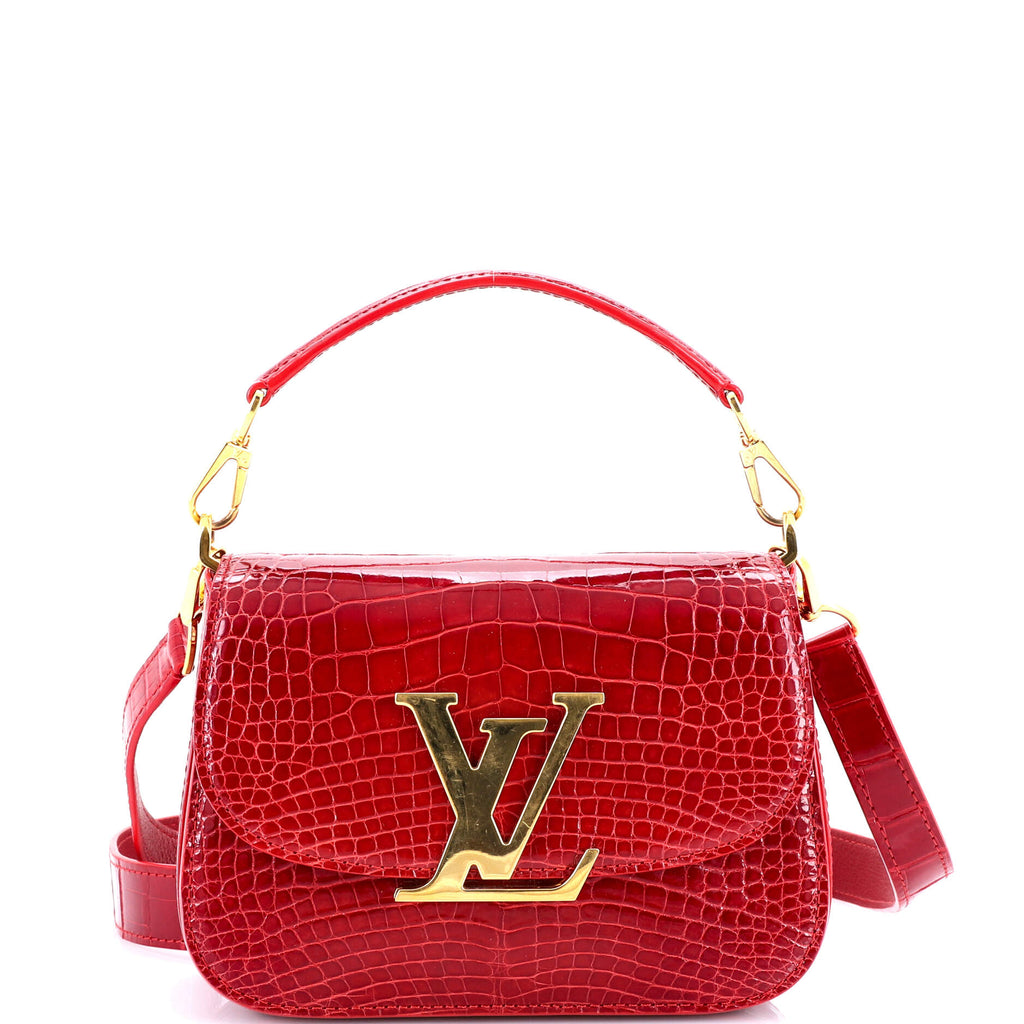 Louis Vuitton Vivienne LV Bag Alligator Red 3185021