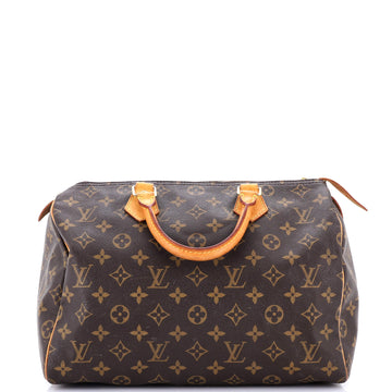 Louis Vuitton Speedy Handbag Monogram Canvas 30