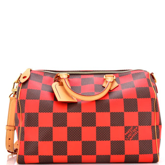 Louis Vuitton Speedy Bandouliere Bag Damier Pop 40