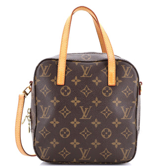 Louis Vuitton Spontini Handbag Monogram Canvas