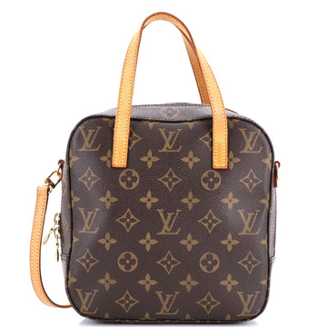 Louis Vuitton Spontini Handbag Monogram Canvas