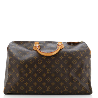 Louis Vuitton Speedy Handbag Monogram Canvas 40