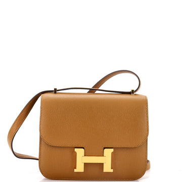 Hermes Constance NM Bag Chevre Chamkila 18