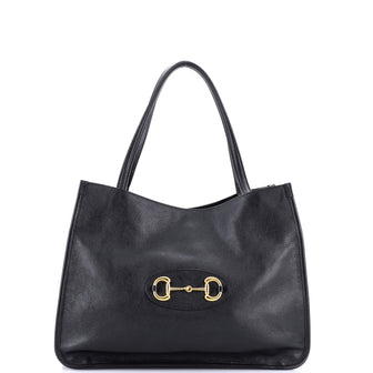 Gucci Horsebit 1955 Tote Leather Medium