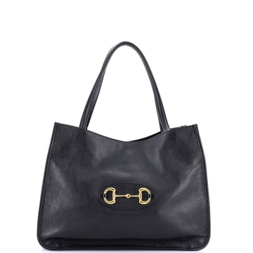 Gucci Horsebit 1955 Tote Leather Medium