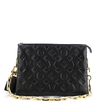 Louis Vuitton Coussin Bag Monogram Embossed Lambskin PM