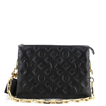 Louis Vuitton Coussin Bag Monogram Embossed Lambskin PM
