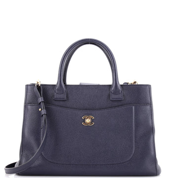 Chanel Neo Executive Tote Grained Calfskin Small