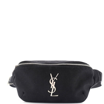 Saint Laurent Classic Monogram Belt Bag Canvas