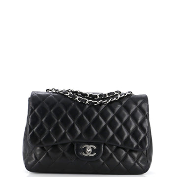 Chanel Classic Single Flap Bag Quilted Lambskin Jumbo