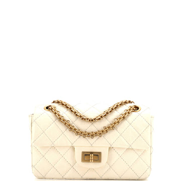 Chanel Reissue 2.55 Flap Bag Quilted Aged Calfskin Mini