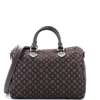 Louis Vuitton Speedy Bandouliere Bag Monogram Idylle 30