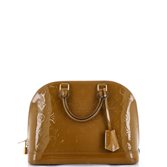 Louis Vuitton Alma Handbag Monogram Vernis PM
