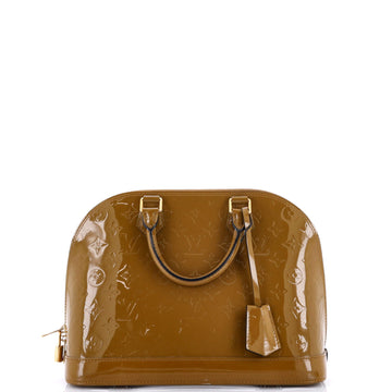 Louis Vuitton Alma Handbag Monogram Vernis PM