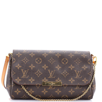 Louis Vuitton Favorite Handbag Monogram Canvas MM