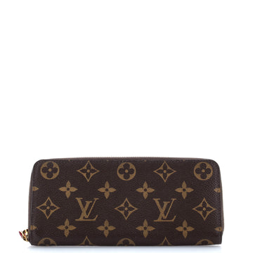 Louis Vuitton Clemence Wallet Monogram Canvas