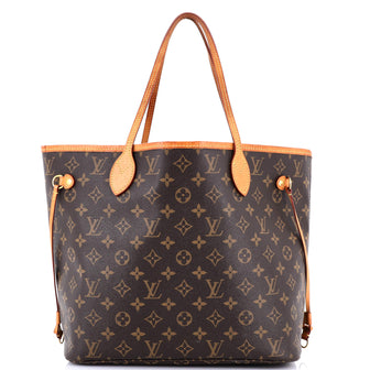 Louis Vuitton Neverfull NM Tote Monogram Canvas MM