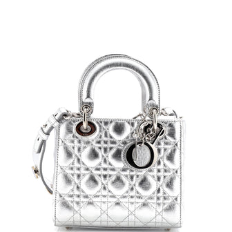Christian Dior My Lady Dior Bag Cannage Quilted Leather