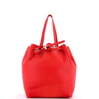 Celine Phantom Tie Cabas Tote Leather Medium