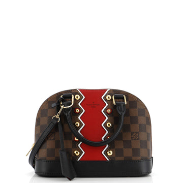 Louis Vuitton Alma Handbag Limited Edition Damier Karakoram BB