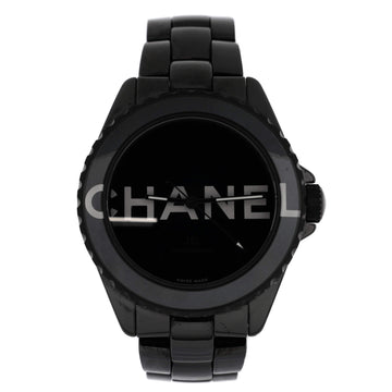 Chanel J12 Wanted de Chanel Automatc Watch Ceramic and Stainless Steel 38