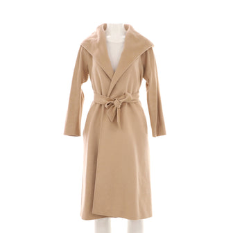 Max Mara Women's Belted Wrap Long Coat Cashmere