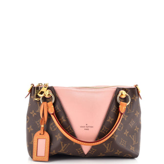 Louis Vuitton V Tote Monogram Canvas and Leather BB