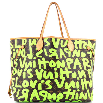 Louis Vuitton Neverfull Tote Limited Edition Monogram Graffiti GM