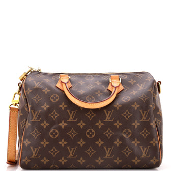Louis Vuitton Speedy Bandouliere Bag Monogram Canvas 35