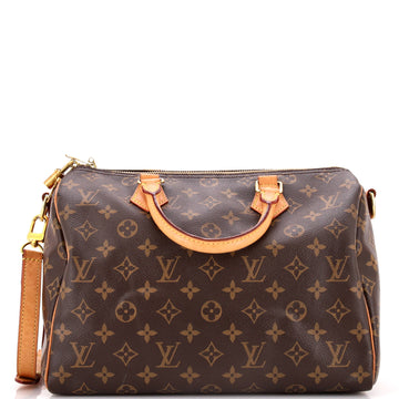 Louis Vuitton Speedy Bandouliere Bag Monogram Canvas 35