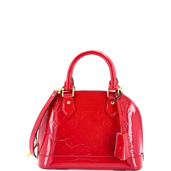 Louis Vuitton Alma Handbag Monogram Vernis BB