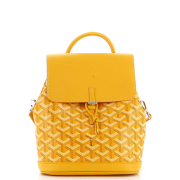 Goyard Alpin Backpack Coated Canvas Mini