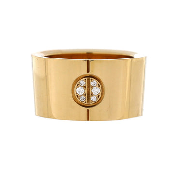 Cartier Tapered Love Ring 18K Yellow Gold with Diamonds Wide