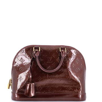 Louis Vuitton Alma Handbag Monogram Vernis PM