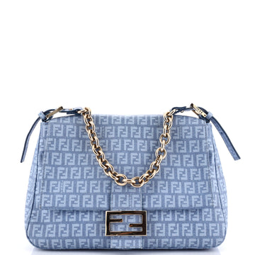Fendi Mama Forever Bag Zucchino Coated Canvas