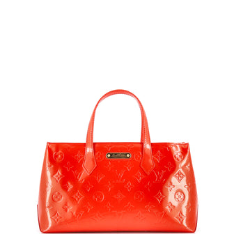 Louis Vuitton Wilshire Handbag Monogram Vernis PM