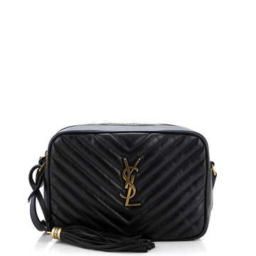 Saint Laurent Lou Camera Bag Matelasse Chevron Leather Small