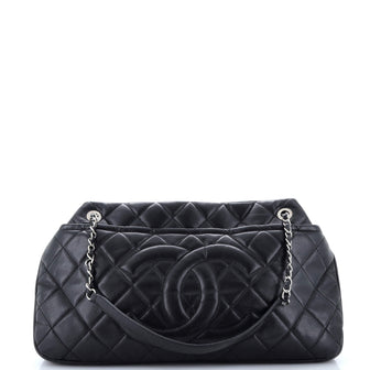 Chanel Timeless CC Shopping Tote Quilted Caviar Large