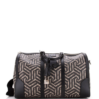 Gucci Convertible Duffle Bag Caleido GG Coated Canvas Large