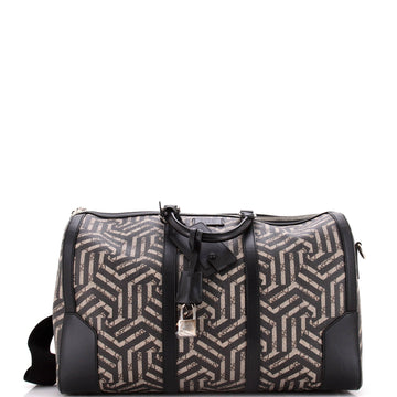 Gucci Convertible Duffle Bag Caleido GG Coated Canvas Large