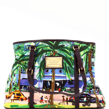 Louis Vuitton Ailleurs Cabas Limited Edition Printed Canvas PM