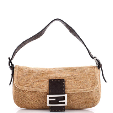 Fendi Baguette Bag Raffia