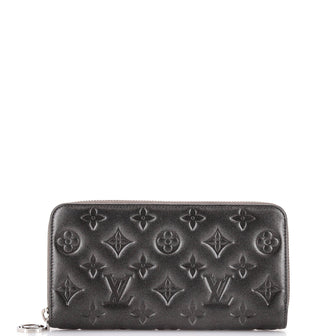 Louis Vuitton Coussin Zippy Wallet Monogram Embossed Lambskin