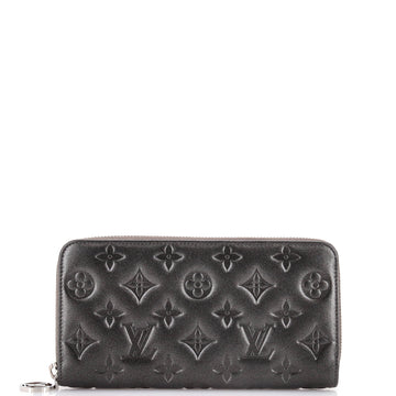 Louis Vuitton Coussin Zippy Wallet Monogram Embossed Lambskin